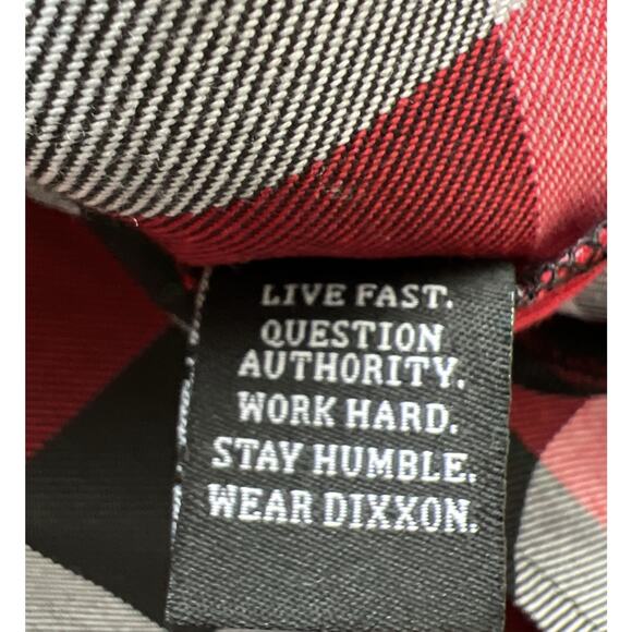 Dixxon Flannel Co Womens Shirt Medium Form & Function Red Plaid Mr. Horsepower - Picture 5 of 12